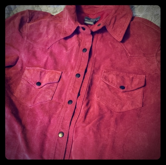 suede jacket - Picture 1 of 2